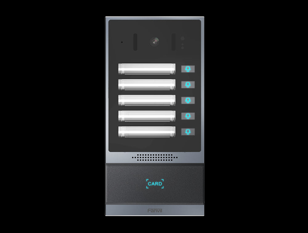 Fanvil i63 Outdoor Audio/Video Intercom, 2 SIP Lines, 5 DSS Keys, PoE, IP66 & IK07, RFID Reader , ONVIF, 2Yr Warranty Fanvil i63 Outdoor Audio/Video Intercom, 2 SIP Lines, 5 DSS Keys, PoE, IP66 & IK07, RFID Reader , ONVIF, 2Yr Warranty